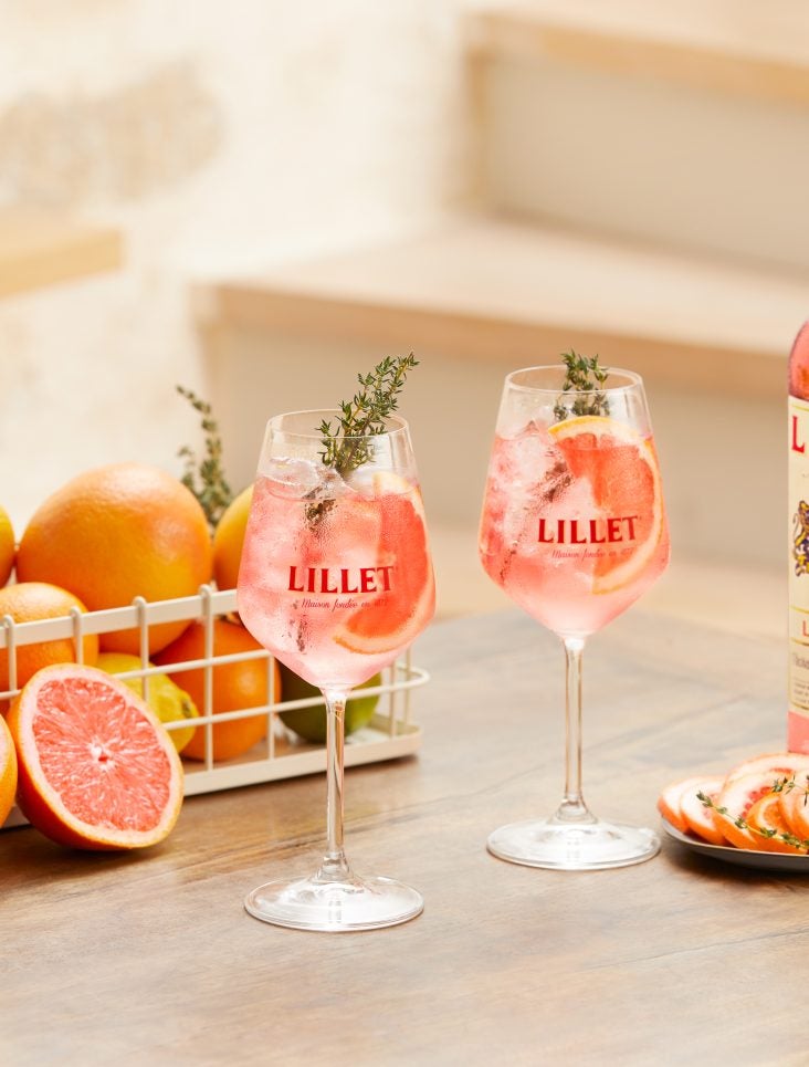 Lillet Rosé Tonic