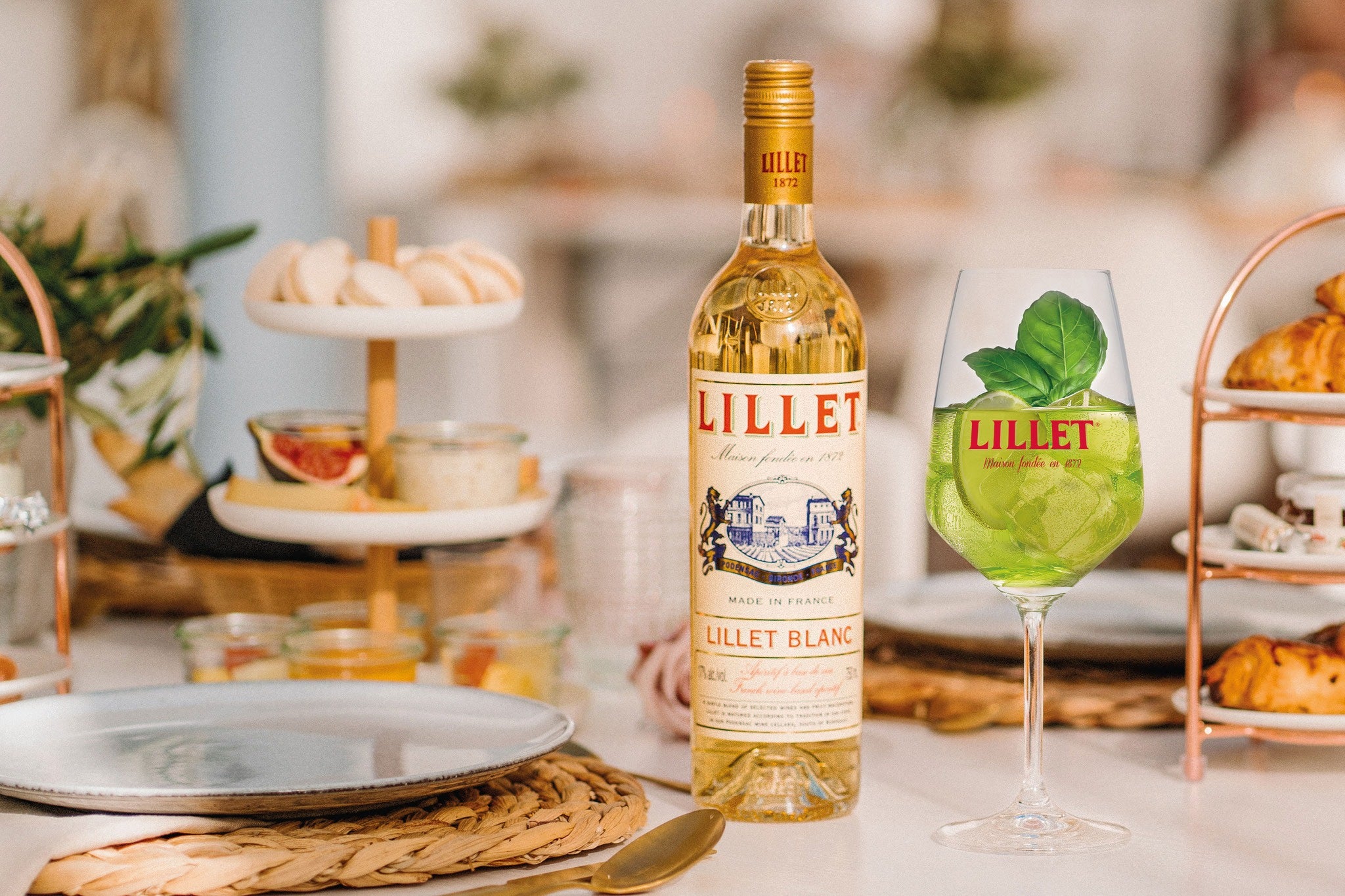 Abbildung Lillet Buck Cocktail Mädelsabend