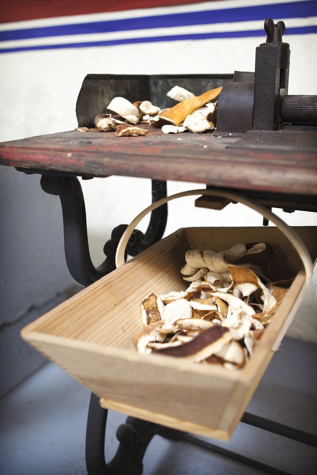 Une élaboration tradition des infusions de fruitsnelle