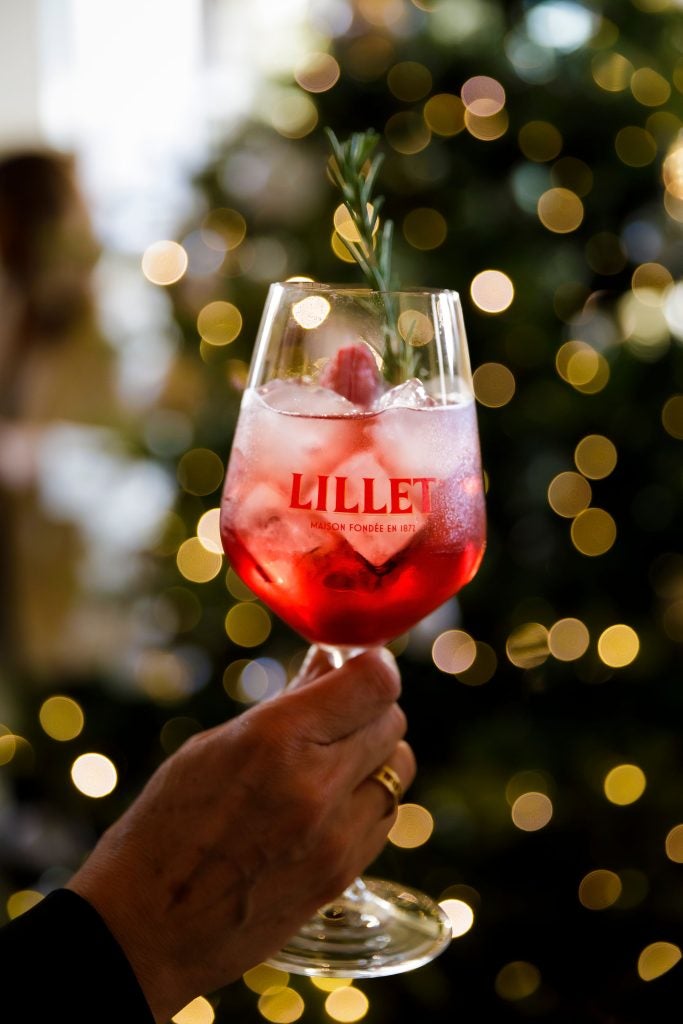 Lillet Winter Berry Spritz