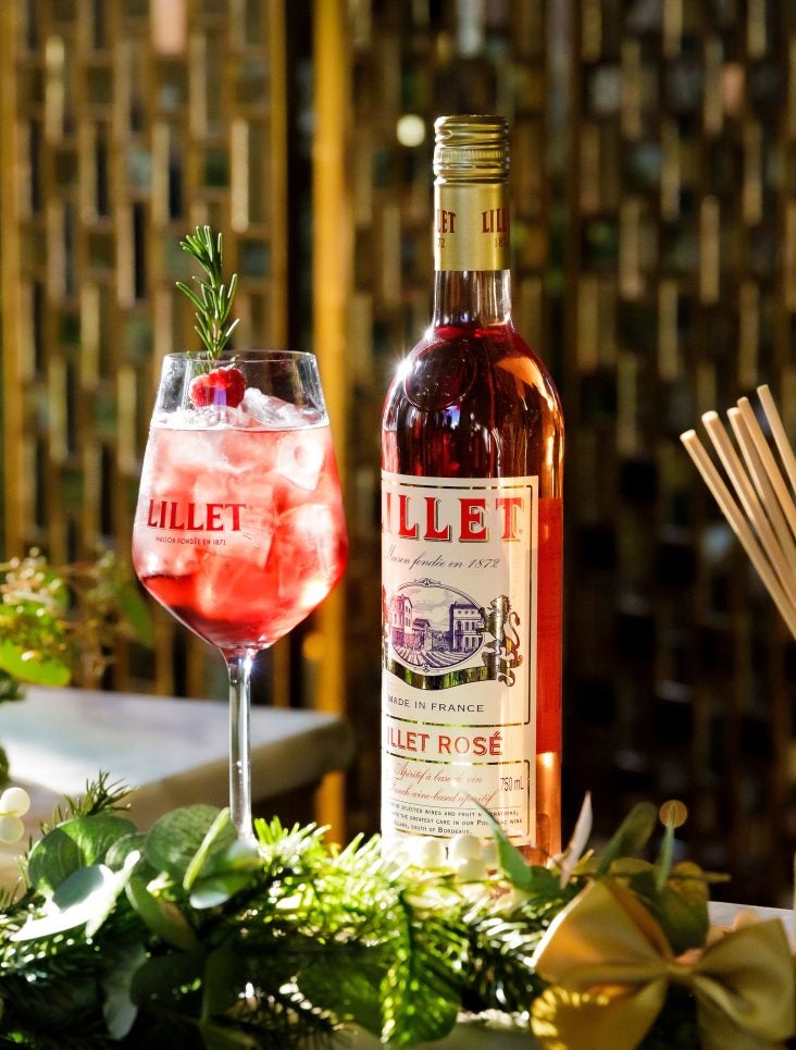 Lillet Winter Berry Spritz