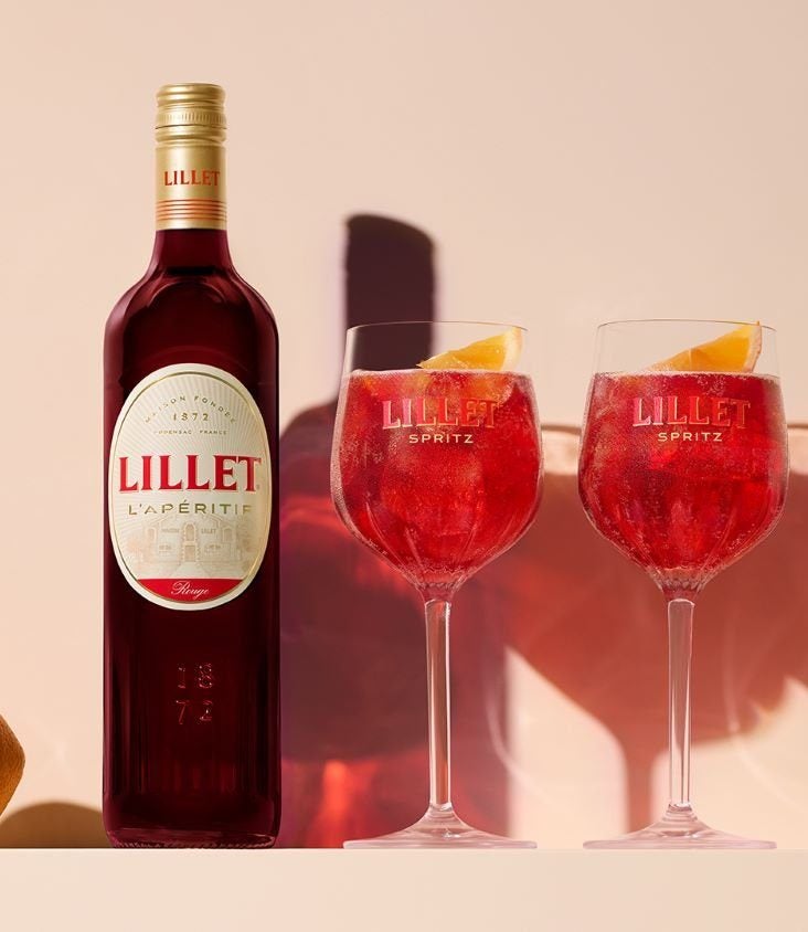 Lillet Spritz Rouge