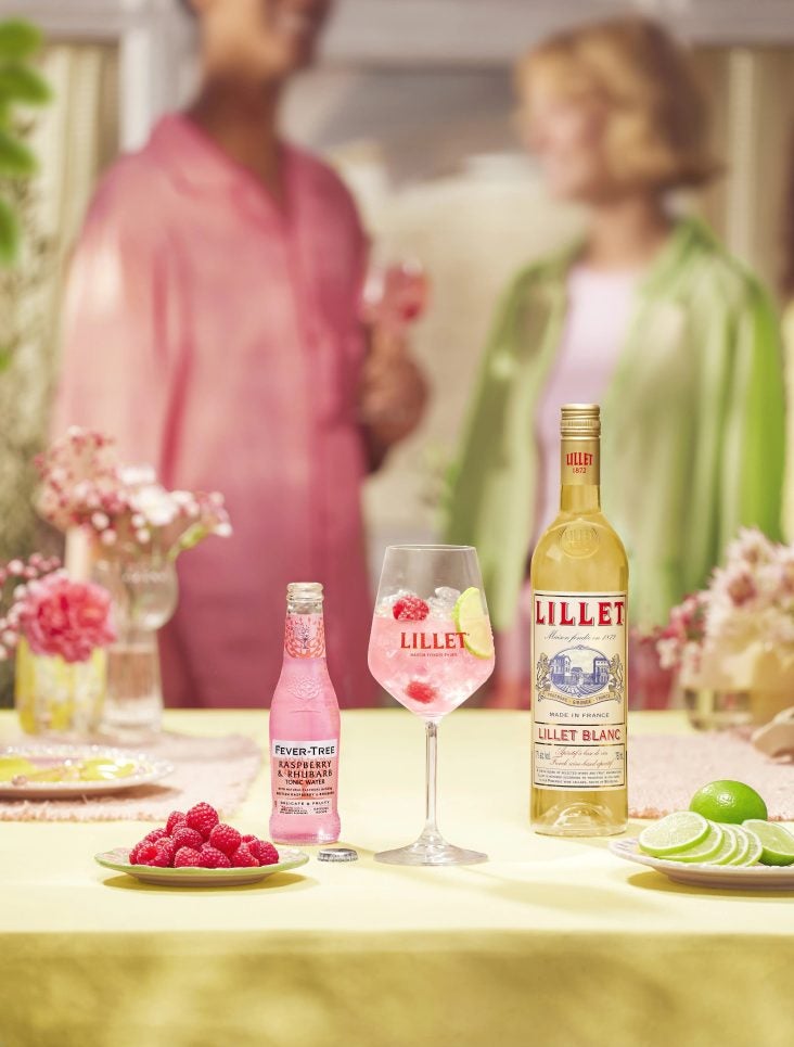 Lillet Raspberry Tonic
