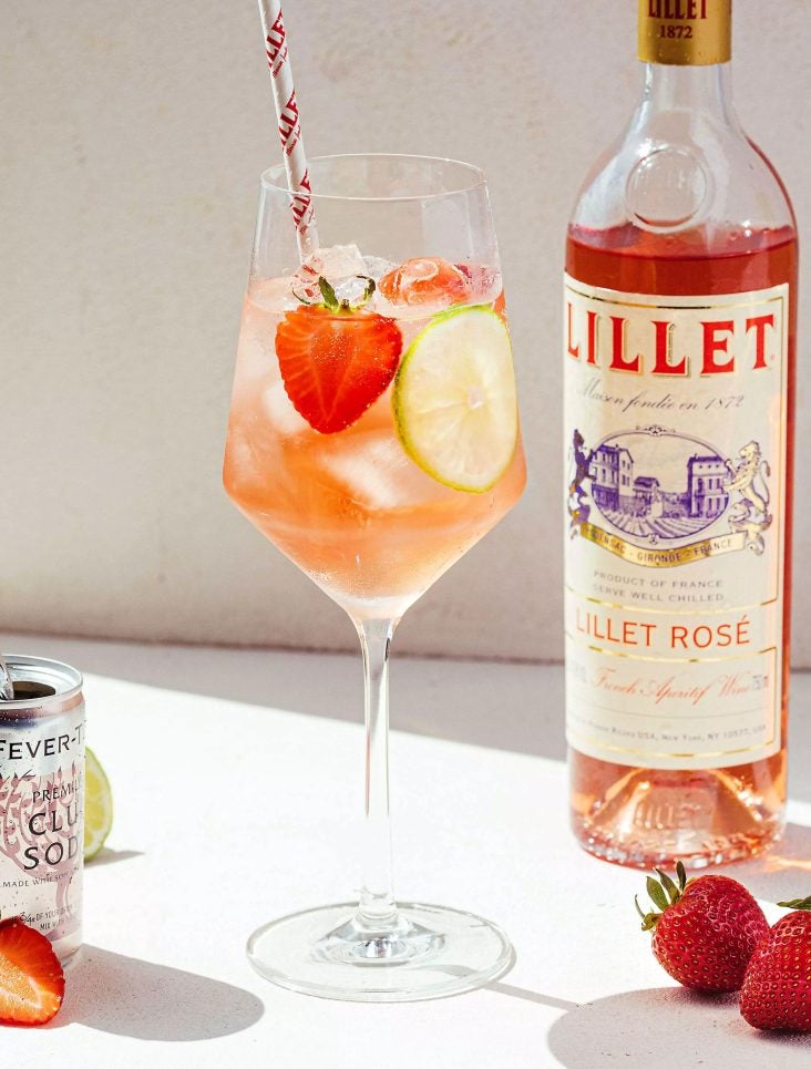 Lillet Rosé Spritz