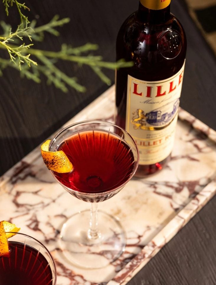 Lillet Rouge Boulevardier