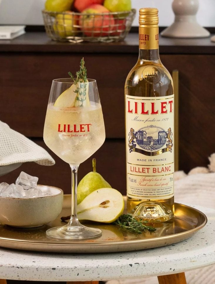 Lillet Winter Fizz