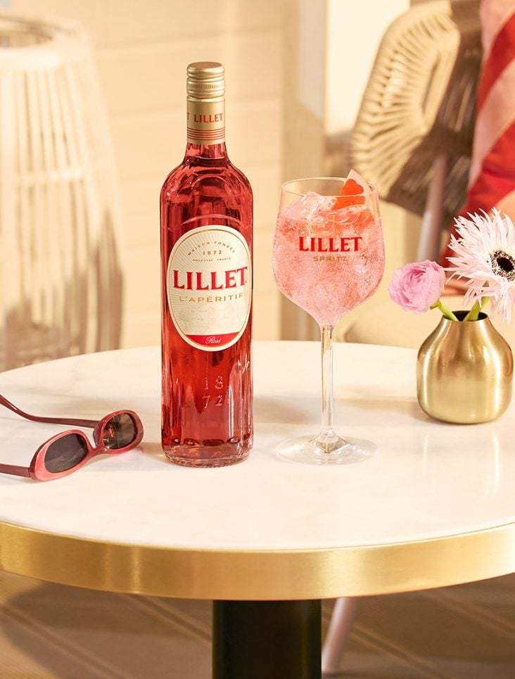 Lillet Rosé Tonic