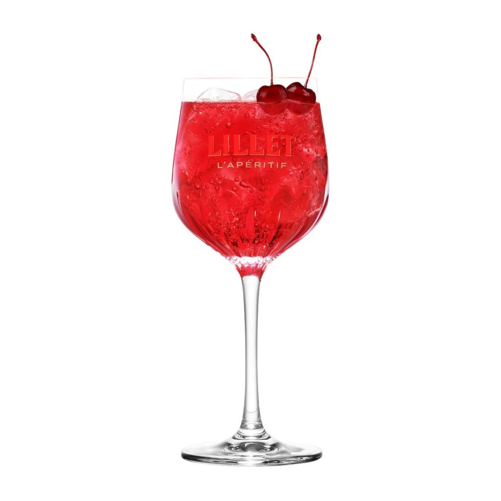 Lillet Cherry Spritz