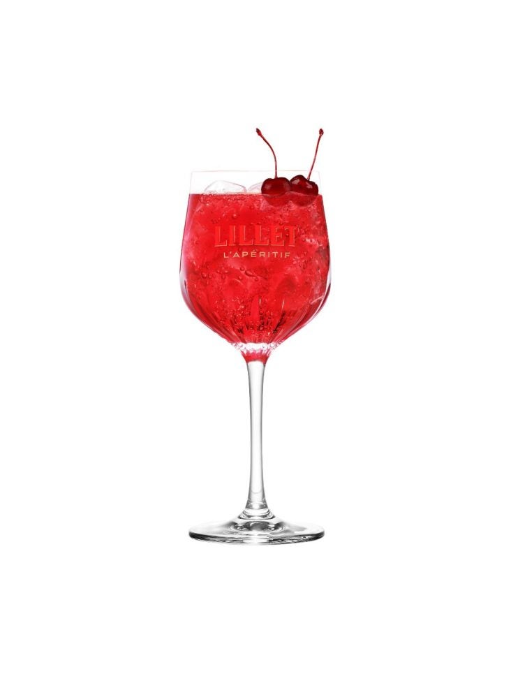 Lillet Cherry Spritz