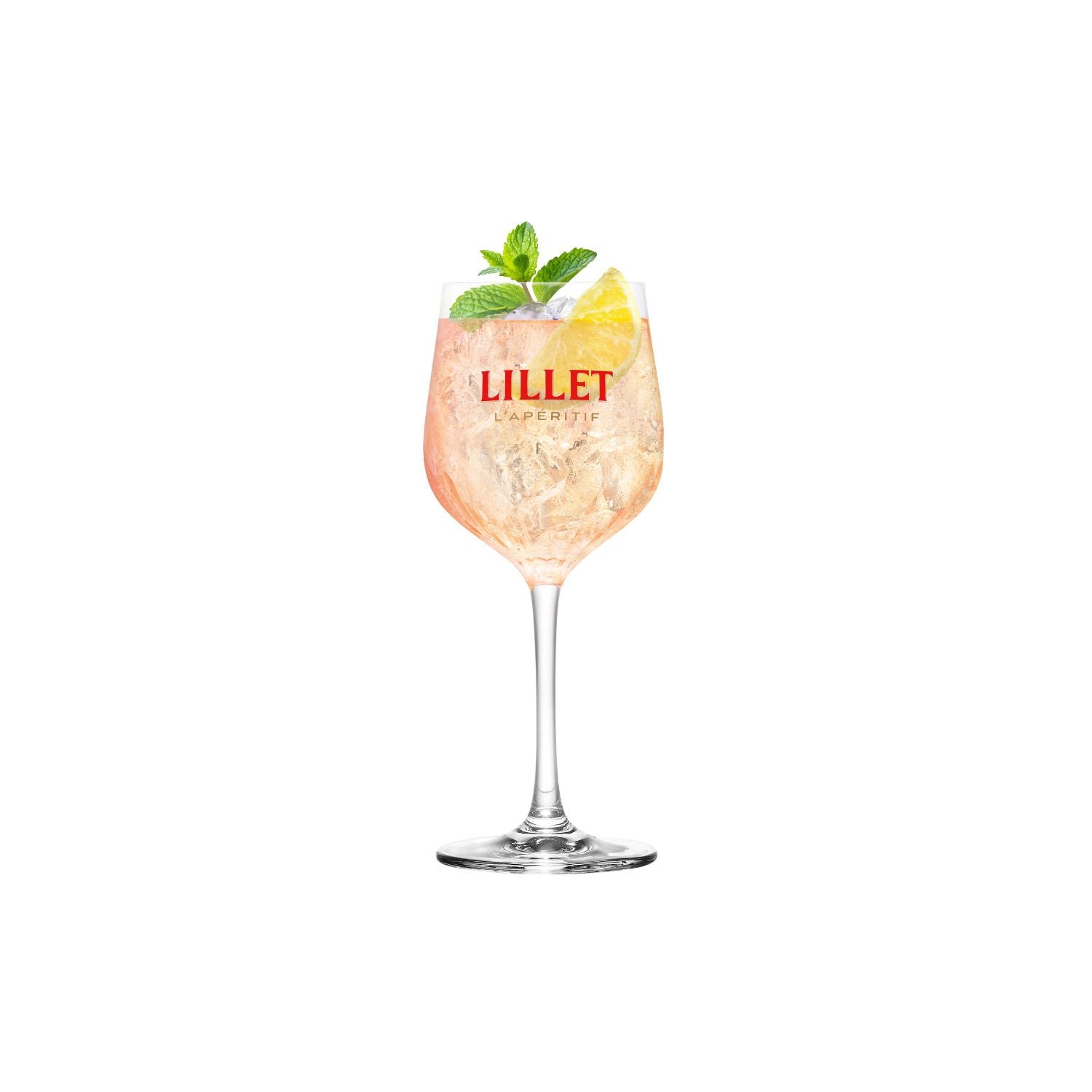 Lillet Citrose Cocktail-Rezept – mit Lillet Rosé, Zitronenlimonade und Minzblätter