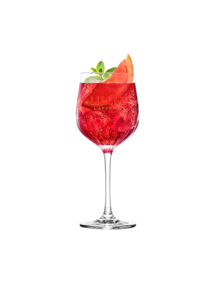 Lillet Pomegranate Spritz
