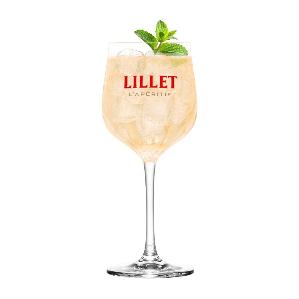 Lillet Rhabarberschorle