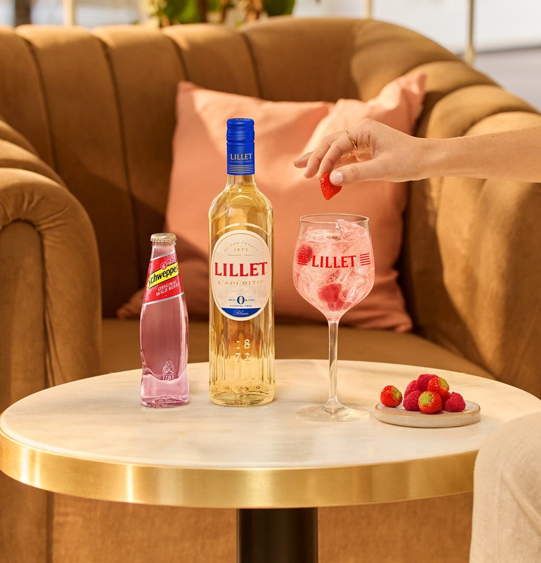 Wildberry Lillet alkoholfrei - Rezept Lillet Wild Berry alkoholfrei