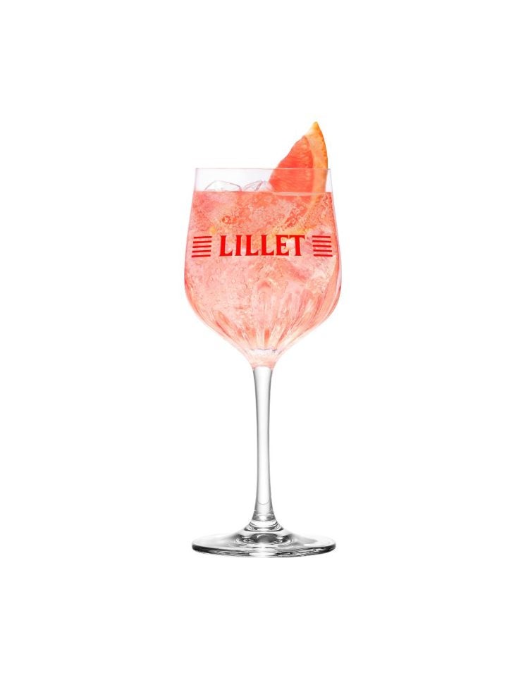 Lillet Rosé Grapefruit Spritz